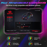 Redragon m910 pro gaming mouse wireless mouse gaming with 8000 dpi pc gaming