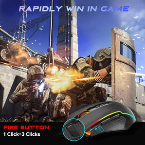 Redragon m910 ranger rgb gaming mouse