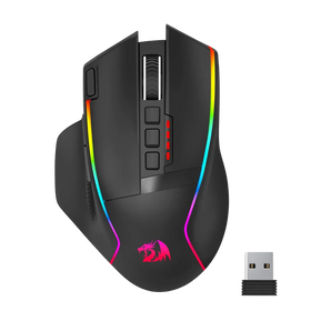 Redragon m915wl wireless gaming mouse ergonomic mouse 16000 dpi with rapid