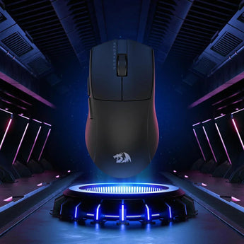 Redragon m916 pro 3-mode wireless gaming mouse 4k (26000 dpi) mouse pads
