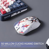 Redragon m916ak pro 3-mode anime gaming mouse 42g ultra-light 26k dpi gaming
