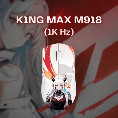 Redragon m918ak 3-mode wireless gaming mouse 55g lightweight 26k dpi mouse