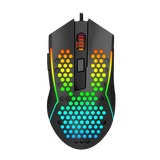Redragon m987-k lightweight 55g honeycomb gaming mouse rgb 12000 dpi