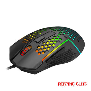 Redragon m987p-k reaping elite lightweight rgb gaming mouse