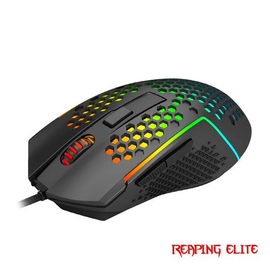 Redragon m987p-k reaping elite lightweight rgb gaming mouse