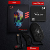 Redragon m987p-k reaping elite lightweight rgb gaming mouse