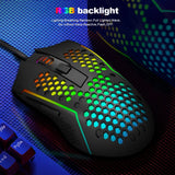 Redragon m987p-k reaping elite lightweight rgb gaming mouse