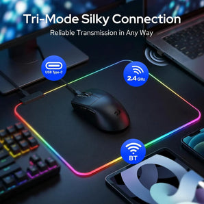 Redragon m999 wireless gaming mouse with stand 45000 dpi mice & trackballs