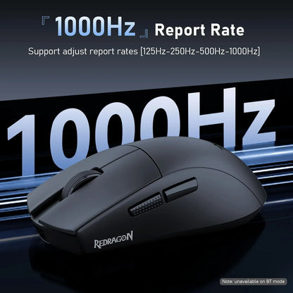 Redragon m999 wireless gaming mouse with stand 45000 dpi mice & trackballs