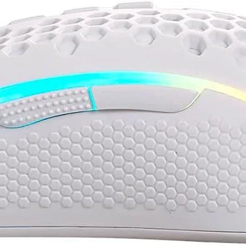 Redragon mouse gamer storm pro m808w-ks white wireless honeycomb shape wireless