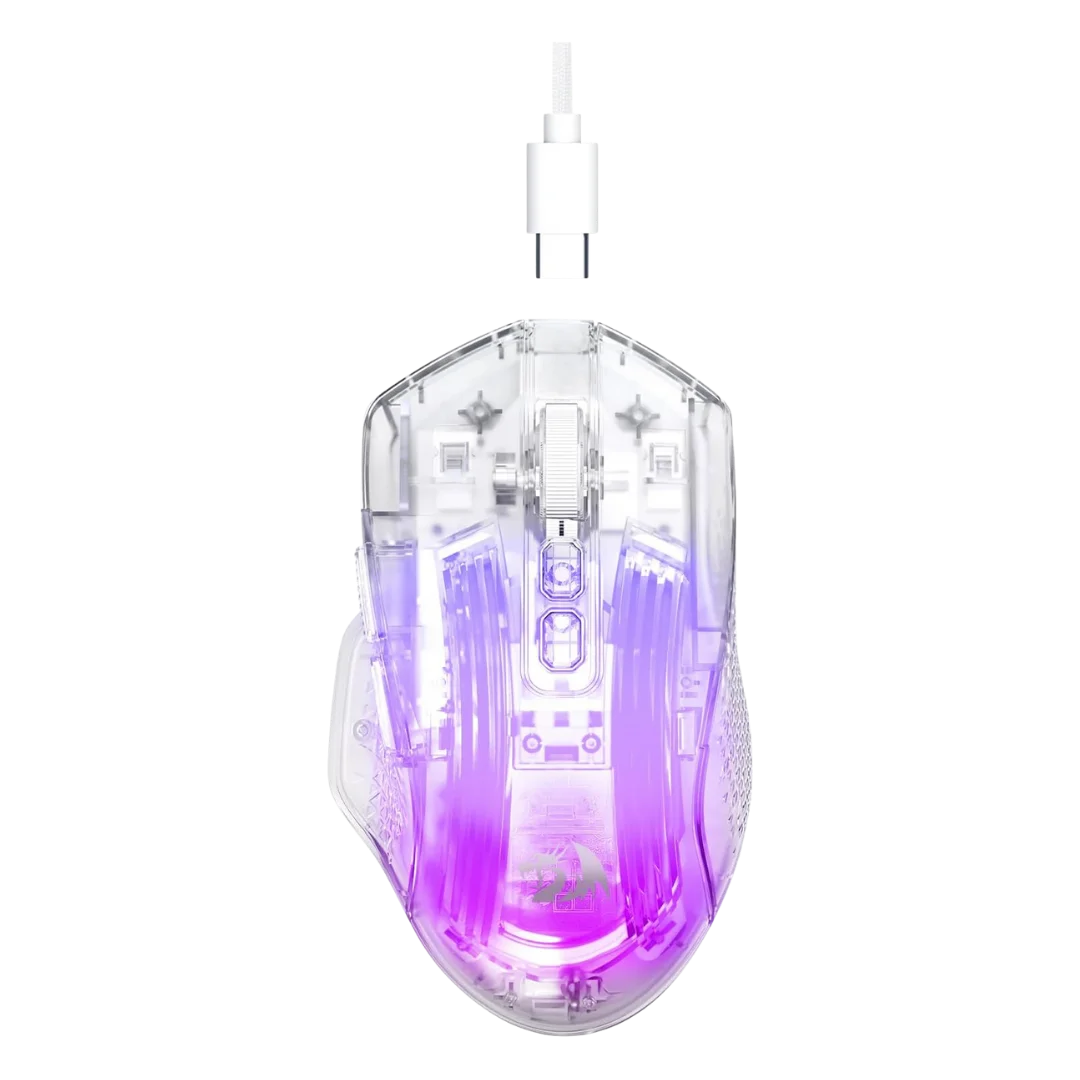 Redragon wired gaming mouse 24,000 dpi 7 programmable button 2 side buttons 8