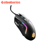 Steelseries rival 5 gaming mouse with prismsync rgb lighting and 9 programmable