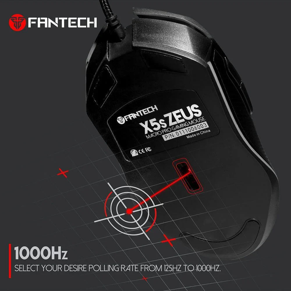 Zeus x5s macro pro gaming mouse