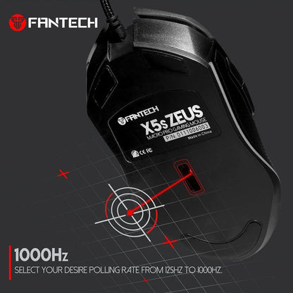 Zeus x5s macro pro gaming mouse