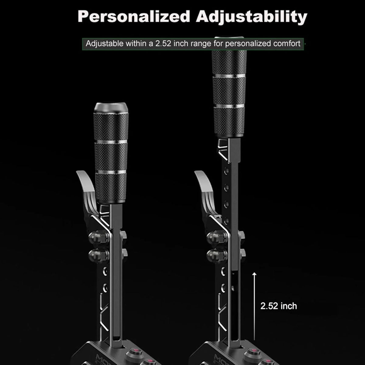 Moza sgp sequential shifter pc usb racing similator joysticks versatile multi-functional handle non-contact hall sensor