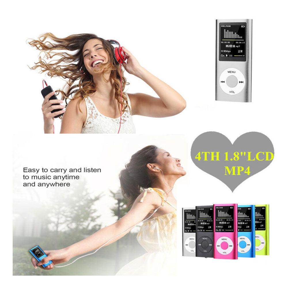 MP3 MP4 1.8’’ LCD Music Video Media Player FM Radio Audio