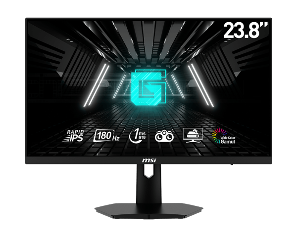 MSI G244F E2 esports gaming monitor Tower Case & Monitor