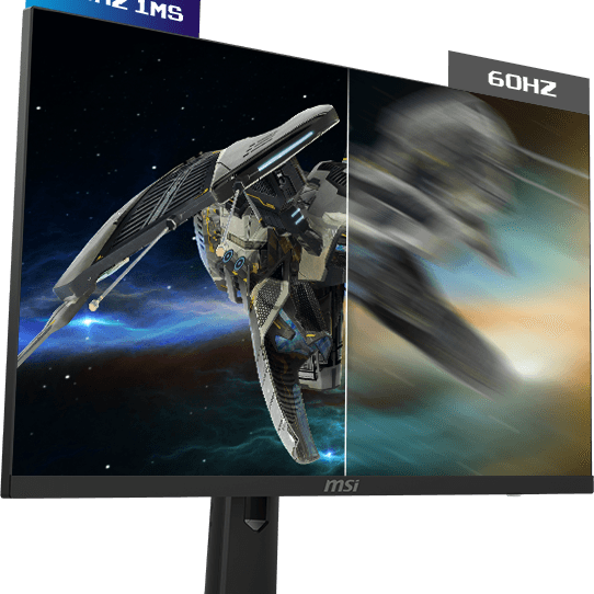 MSI G274F 27 Inch FHD Gaming Monitor Tower Case & Monitor