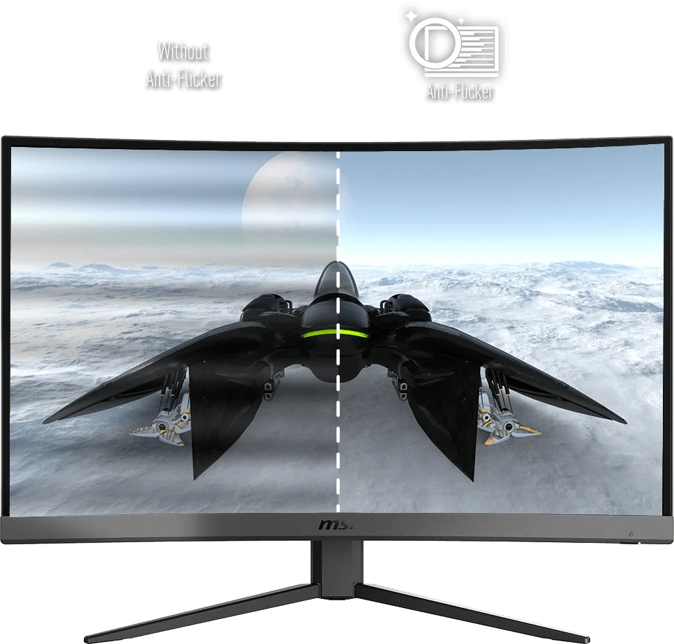 Msi g32c4x 32’’ gaming monitor 1920 x 1080 (fhd) curved gaming monitor
