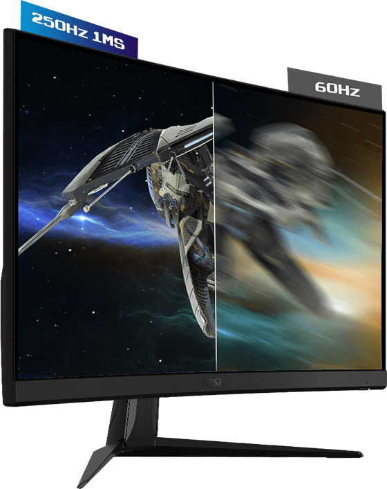 Msi g32c4x, 32" gaming monitor, 1920 x 1080 (fhd) curved gaming monitor - Fun Touch