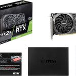 Msi gaming geforce rtx 3060 12gb 15 gbps gdrr6 192-bit hdmi/dp pcie 4 torx twin fan ampere oc graphics card - Fun Touch