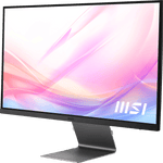 Msi modern md271ul, 27" monitor, 3840 x 2160 (uhd), ips, 60 hz, 4ms, hdmi, dp port, usb c, tilt, silver - Fun Touch