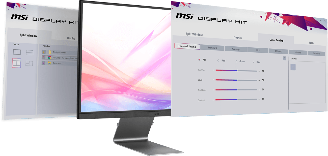 Msi modern md271ul, 27" monitor, 3840 x 2160 (uhd), ips, 60 hz, 4ms, hdmi, dp port, usb c, tilt, silver - Fun Touch