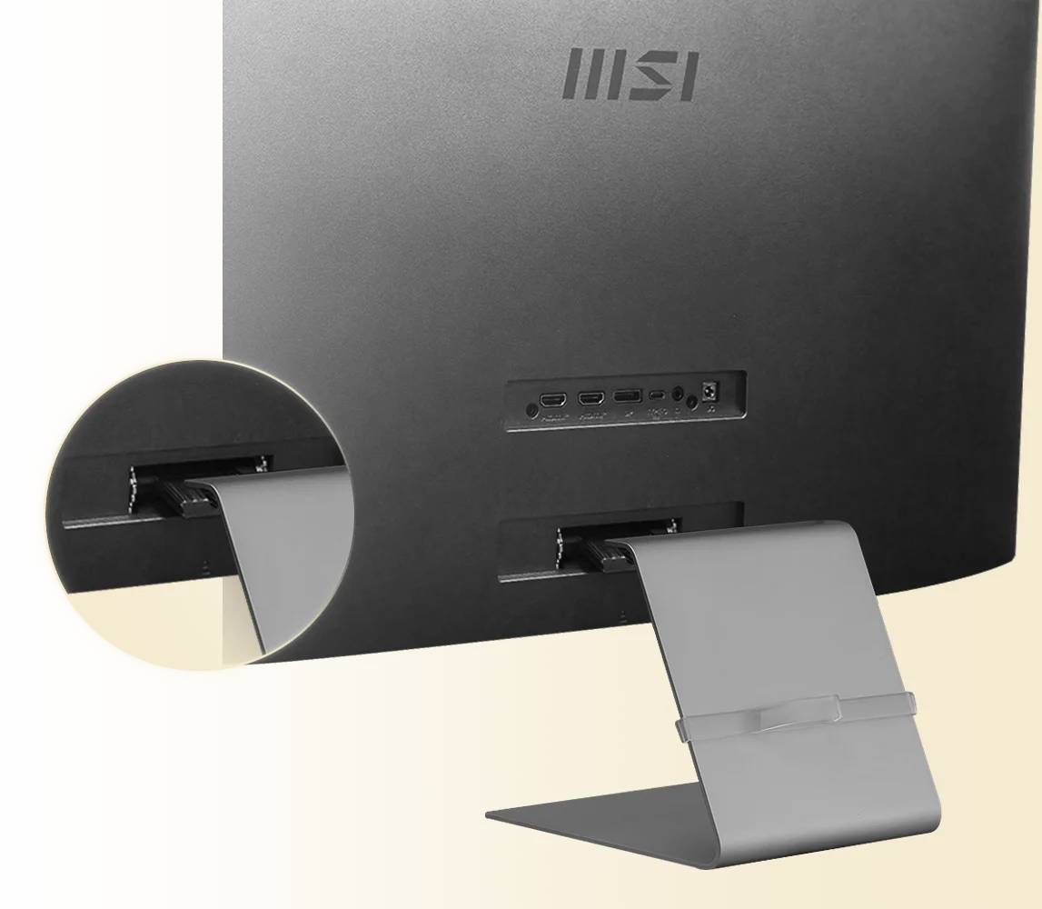 Msi modern md271ul 27’’ monitor 3840 x 2160 (uhd) ips 60 hz 4ms hdmi dp port