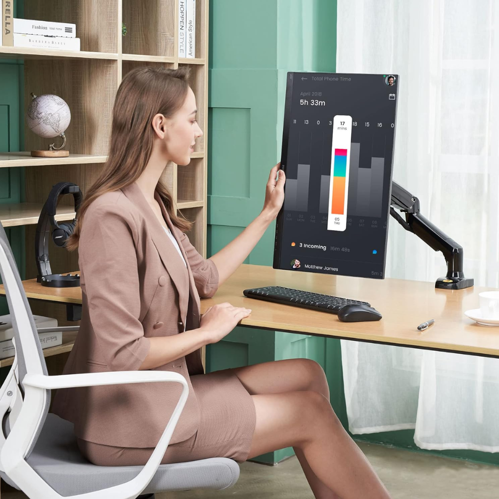 NB North Bayou F80 Monitor Stand 17 30”Monitors Tower Case & Monitor