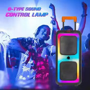 NDR 1097 High Quality Professional Sound EQ Party Portable Wireless Trolley