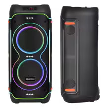 NDR 822 Outdoor Portable Double 8 Inches Wireless Party Box Bluetooth Large