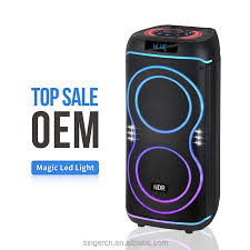 NDR 822 Outdoor Portable Double 8 Inches Wireless Party Box Bluetooth Large