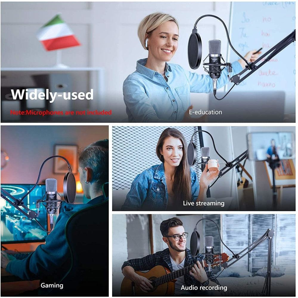 Neewer NB 35 Microphone Suspension Boom Scissor Arm Stand Streaming