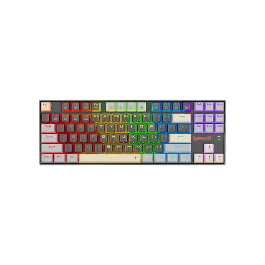 Redragon k552 mechanical gaming keyboard 87-key compact (eclipse gilded) - keyboard