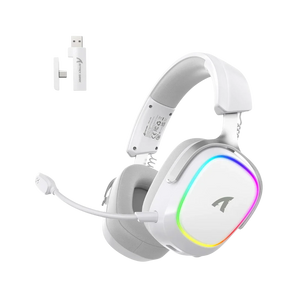 Attack shark g800 wireless rgb gaming headset:7.1 surround sound-50mm