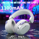 Attack shark l30pro wireless gaming headset with 2.4ghz/bt/wired long battery