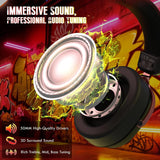 Attack shark l30pro wireless gaming headset with 2.4ghz/bt/wired long battery