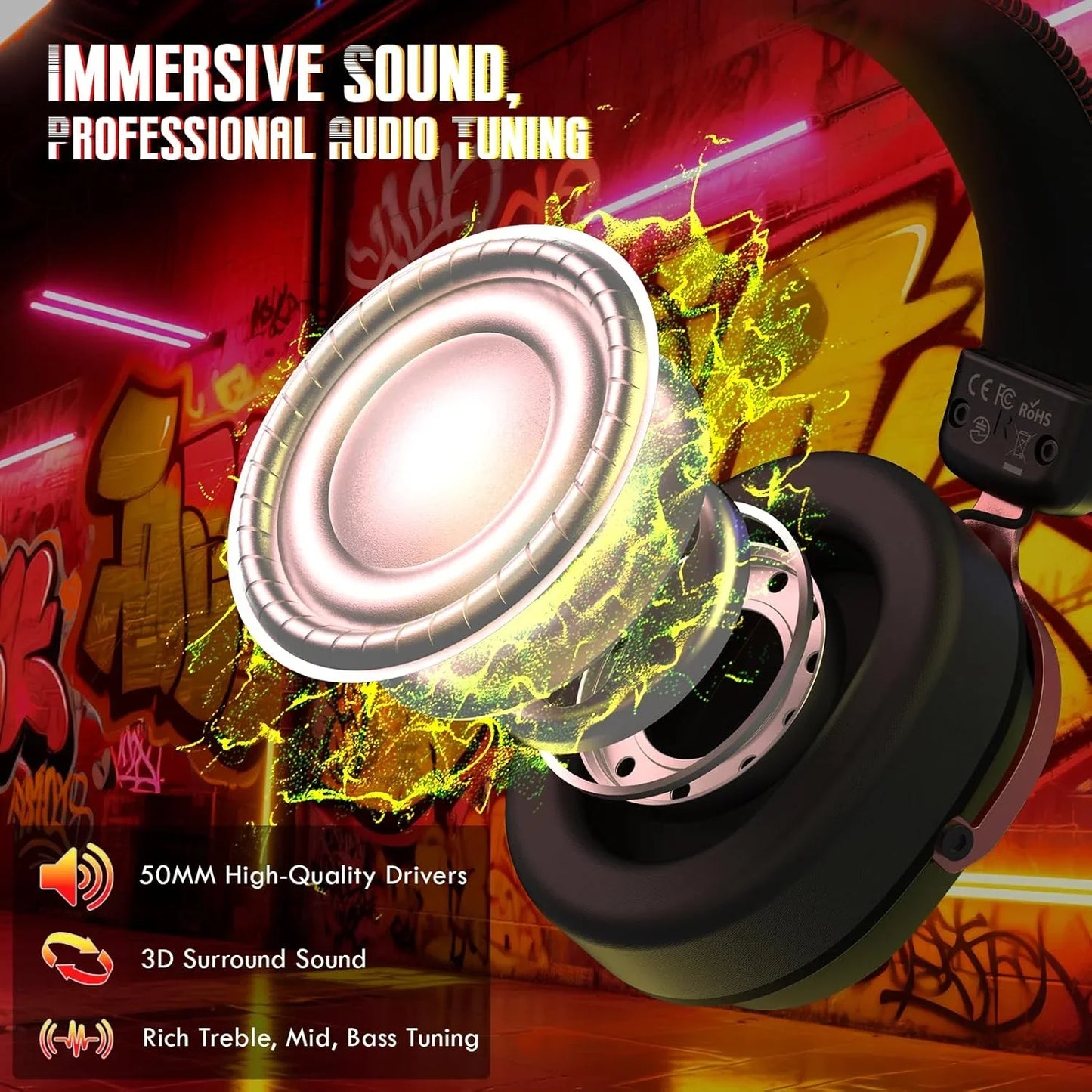 Attack shark l30pro wireless gaming headset with 2.4ghz/bt/wired long battery