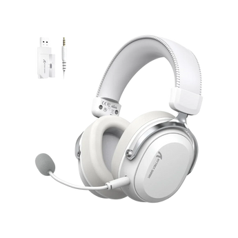 Attack shark l30pro wireless gaming headset with 2.4ghz/bt/wired long battery