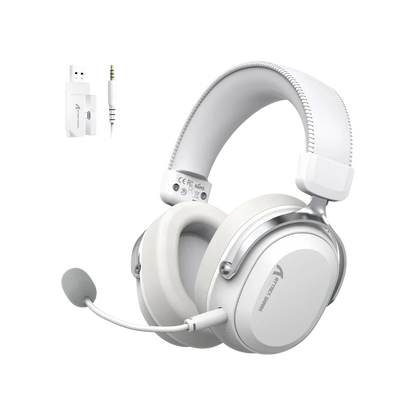 Attack shark l30pro wireless gaming headset with 2.4ghz/bt/wired long battery
