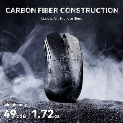 Attack shark r11 ultra 8k carbon fiber wireless gaming mouse,paw3950 max