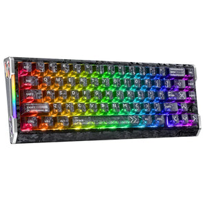 Attack shark r68 he 60% wired rapid trigger 8k mechanical rgb gaming keyboard