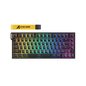 Attack shark r82 he rapid trigger wired mechanical gaming keyboard tkl nkro