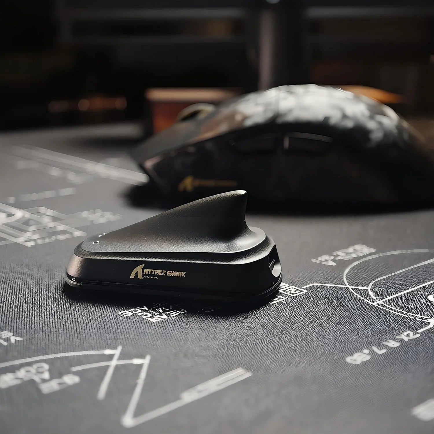 Attack shark x11 ultra 8k carbon fiber wireless gaming mouse with 42000