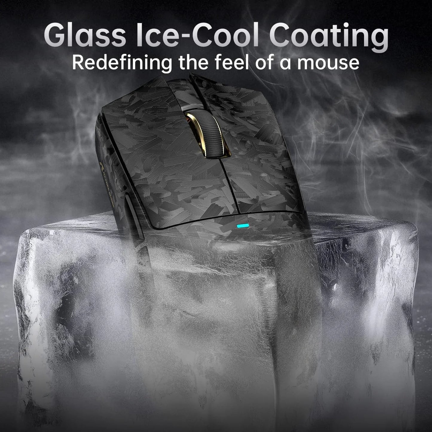 Attack shark x11 ultra 8k carbon fiber wireless gaming mouse with 42000