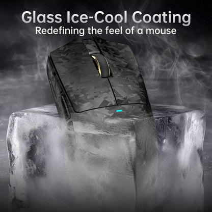 Attack shark x11 ultra 8k carbon fiber wireless gaming mouse with 42000