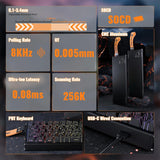 Attack shark x68max he wired rapid trigger mechanical creamy tkl rgb gaming