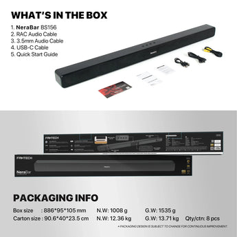 Fantech bs156 nerabar soundbar speaker soundbars