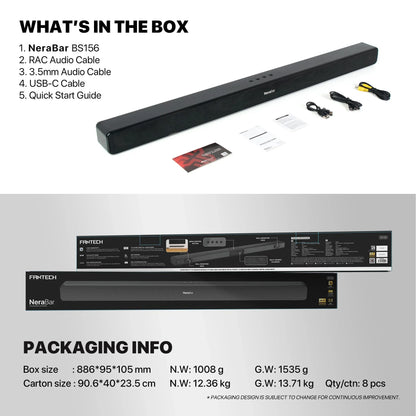 Fantech bs156 nerabar soundbar speaker soundbars