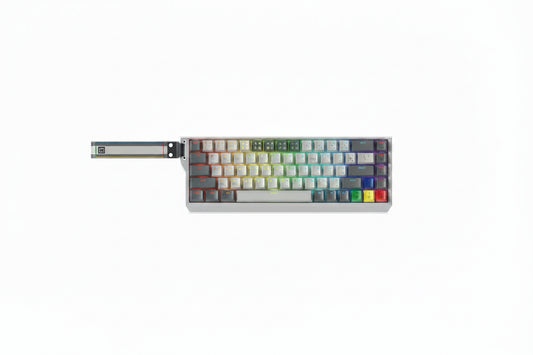 Fantech keyboard atom he68 mk922 magnetic switch 8000 hz – gray keyboards